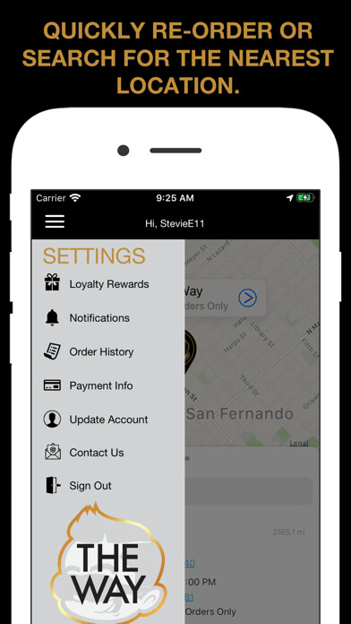 Emulate iPhone app The Way - Mobile Ordering using MyAndroid Emulate iPhone app The Way - Mobile Ordering using MyAndroid