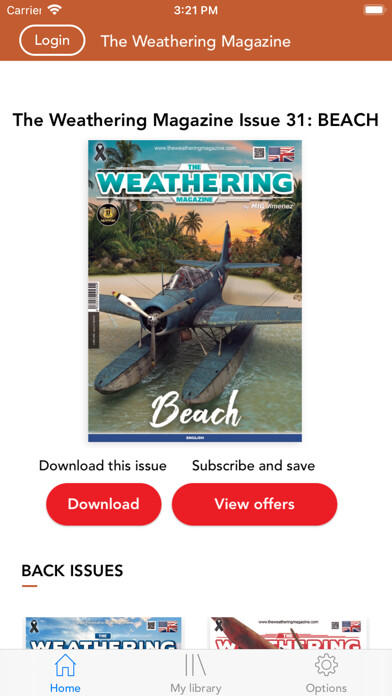 Emulate iPhone app The Weathering Magazine App using MyAndroid Emulate iPhone app The Weathering Magazine App using MyAndroid