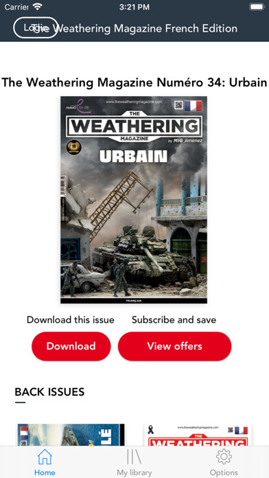 Emulate iPhone app The Weathering Magazine FR using MyAndroid Emulate iPhone app The Weathering Magazine FR using MyAndroid