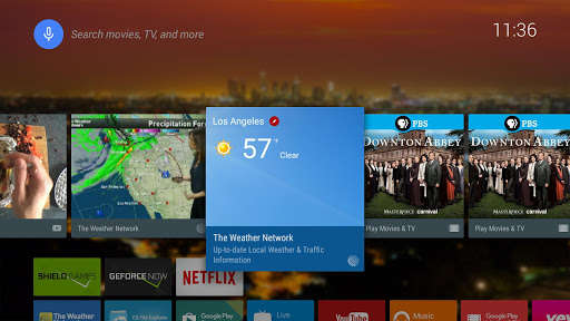 Emulate Android APK The Weather Network TV App