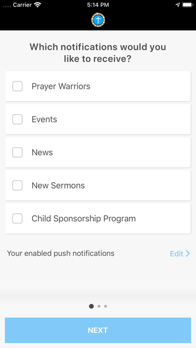 Emulate iPhone app The Well Worship Center using MyAndroid