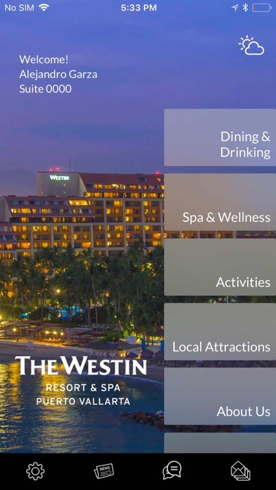 Emulate iPhone app The Westin Puerto Vallarta using MyAndroid Emulate iPhone app The Westin Puerto Vallarta using MyAndroid