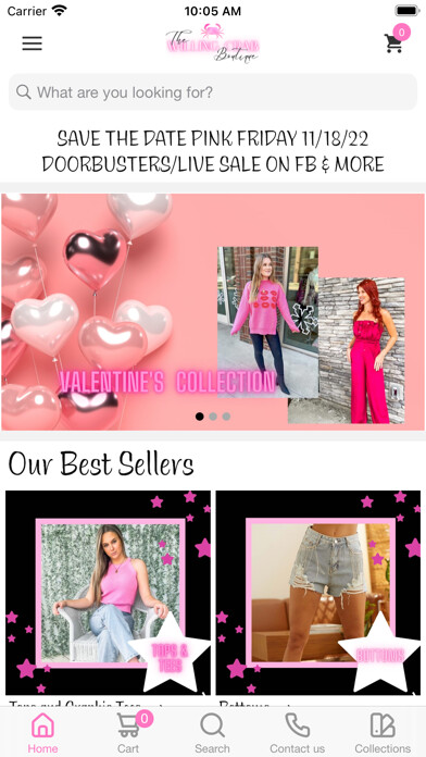 Emulate iPhone app The Willing Crab Boutique using MyAndroid Emulate iPhone app The Willing Crab Boutique using MyAndroid