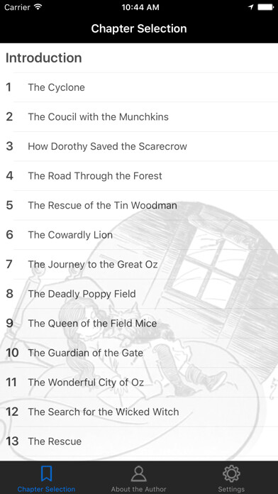 Emulate iPhone app The Wonderful Wizard of Oz! by L. Frank Baum using MyAndroid Emulate iPhone app The Wonderful Wizard of Oz! by L. Frank Baum using MyAndroid