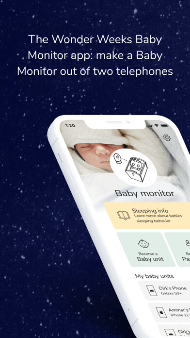 Emulate iPhone app The Wonder Weeks: baby monitor using MyAndroid Emulate iPhone app The Wonder Weeks: baby monitor using MyAndroid