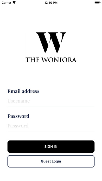 Emulate iPhone app The Woniora using MyAndroid