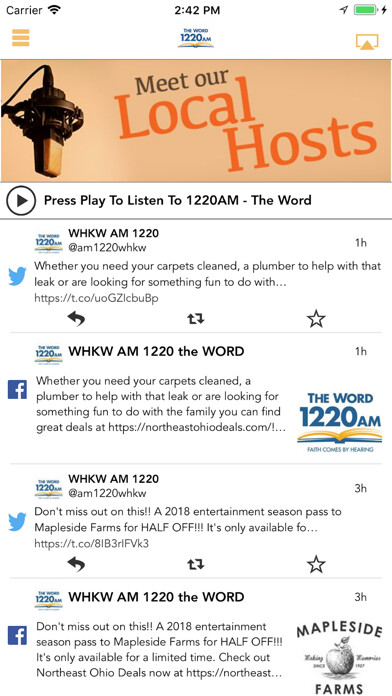 Emulate iPhone app The Word Cleveland using MyAndroid Emulate iPhone app The Word Cleveland using MyAndroid