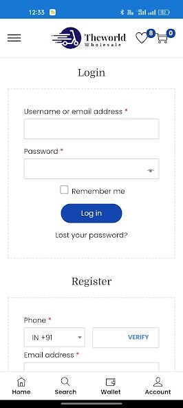 Run android online APK The World Wholesale from MyAndroid or emulate The World Wholesale using MyAndroid