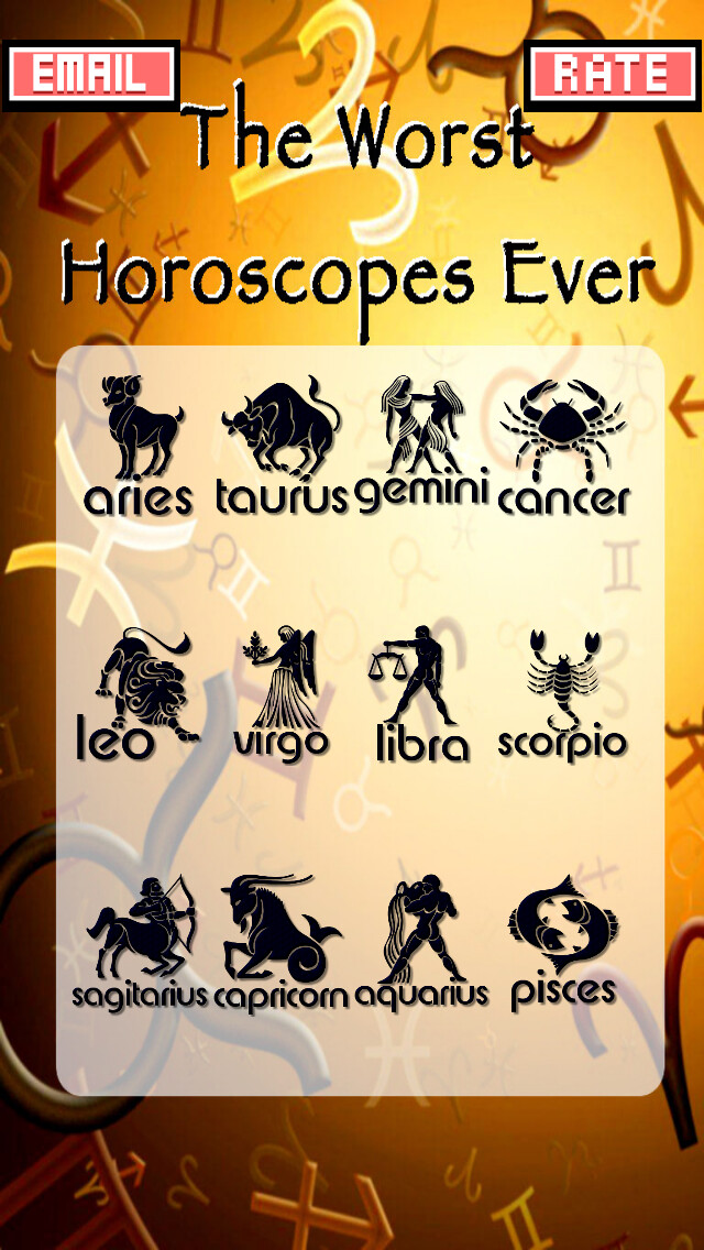 Emulate iPhone app The Worst Horoscopes Ever - Funny Predictions That Will Make You Laugh using MyAndroid Emulate iPhone app The Worst Horoscopes Ever - Funny Predictions That Will Make You Laugh using MyAndroid