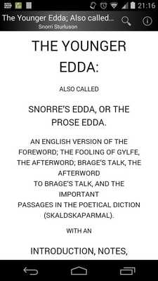 Emulate Android APK The Younger Edda