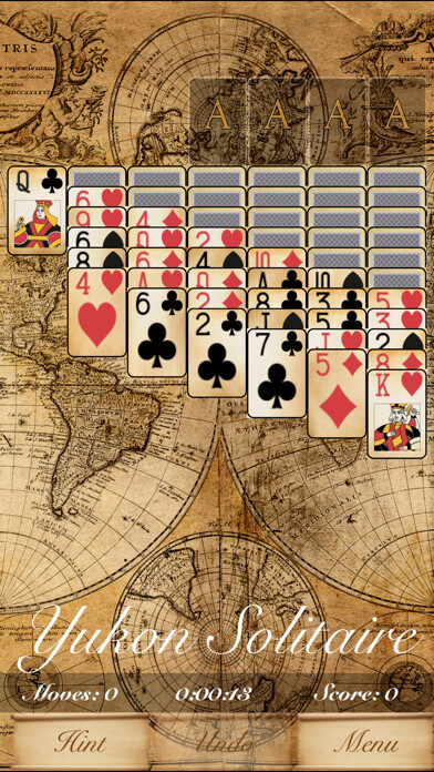Emulate iPhone app The Yukon Solitaire Game using MyAndroid Emulate iPhone app The Yukon Solitaire Game using MyAndroid