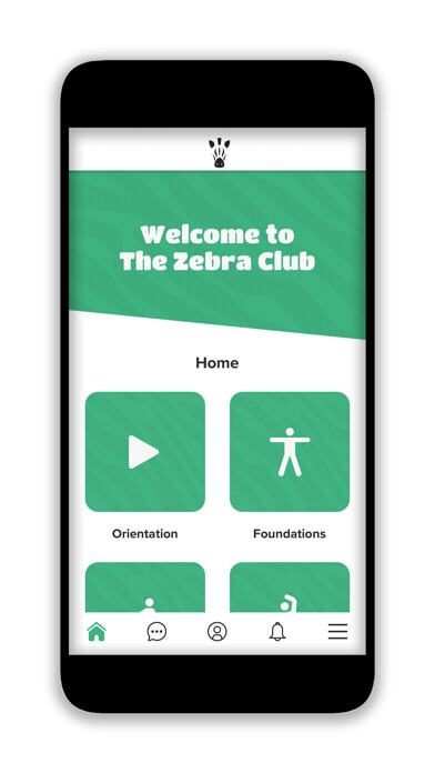 Emulate iPhone app The Zebra Club using MyAndroid