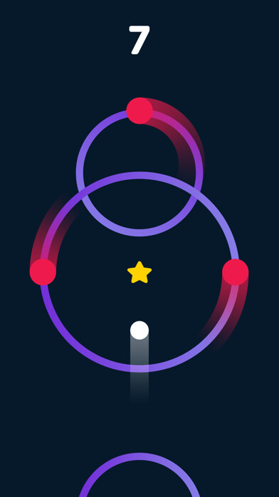Emulate iPhone app The Zen Circles: Calming using MyAndroid