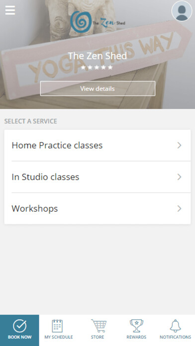 Emulate iPhone app The Zen Shed using MyAndroid Emulate iPhone app The Zen Shed using MyAndroid