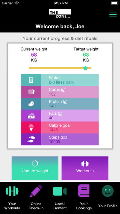 Emulate iPhone app The Zone Personal Training using MyAndroid Emulate iPhone app The Zone Personal Training using MyAndroid