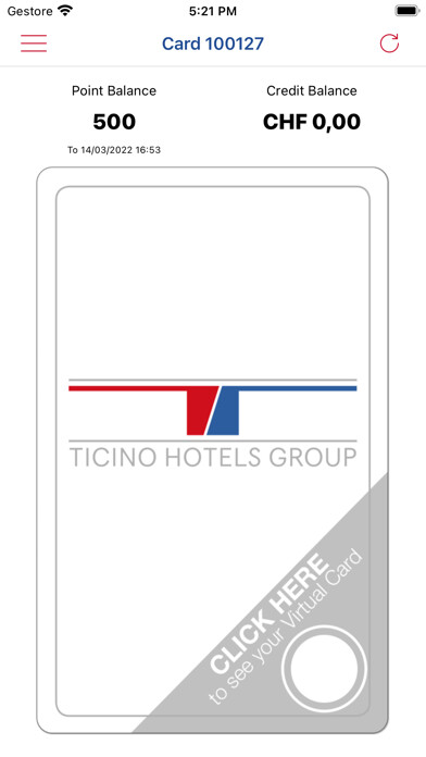 Emulate iPhone app THG - FIDELITY CARD using MyAndroid