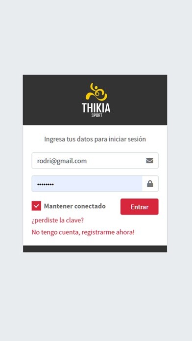 Emulate iPhone app Thikia Sport using MyAndroid