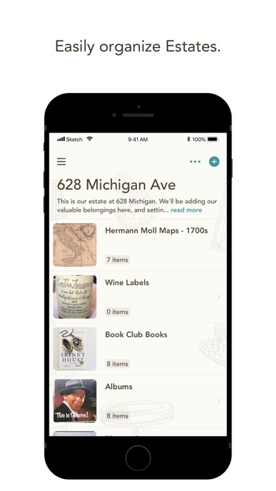 Emulate iPhone app Thingealogy - Save Memories using MyAndroid