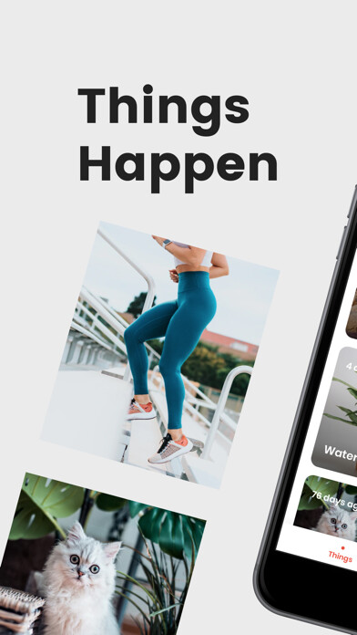 Emulate iPhone app Things Happen - Life Tracker using MyAndroid Emulate iPhone app Things Happen - Life Tracker using MyAndroid