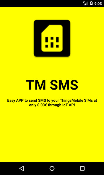 Run android online APK Things Mobile  SMS from MyAndroid or emulate Things Mobile  SMS using MyAndroid