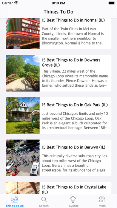Emulate iPhone app Things To Do for Tourist using MyAndroid Emulate iPhone app Things To Do for Tourist using MyAndroid