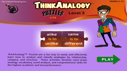 Emulate iPhone app ThinkAnalogy™ Puzzles 3 (Lite) using MyAndroid Emulate iPhone app ThinkAnalogy™ Puzzles 3 (Lite) using MyAndroid