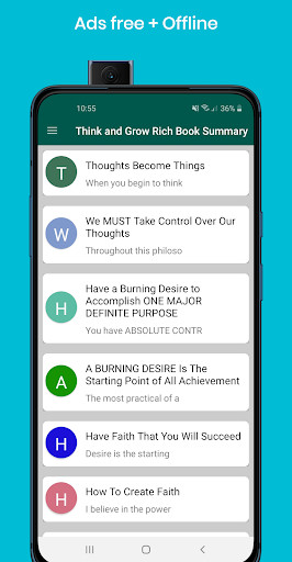 Run android online APK Think and Grow Rich Book Summary from MyAndroid or emulate Think and Grow Rich Book Summary using MyAndroid