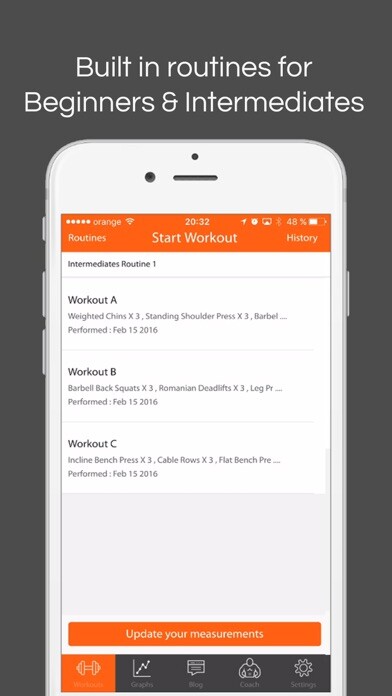 Emulate iPhone app Think Eat Lift using MyAndroid Emulate iPhone app Think Eat Lift using MyAndroid