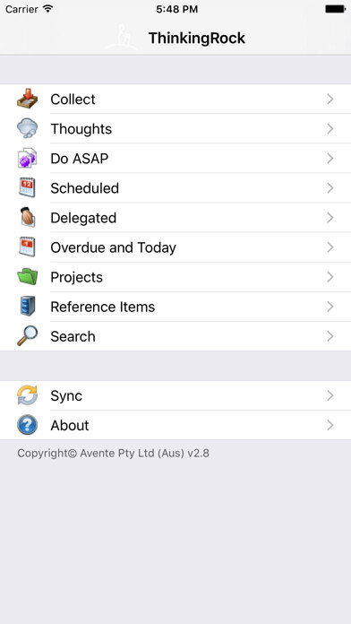 Emulate iPhone app ThinkingRock using MyAndroid Emulate iPhone app ThinkingRock using MyAndroid
