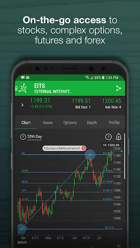 Run android online APK thinkorswim Mobile: Trade. Invest. from MyAndroid or emulate thinkorswim Mobile: Trade. Invest. using MyAndroid