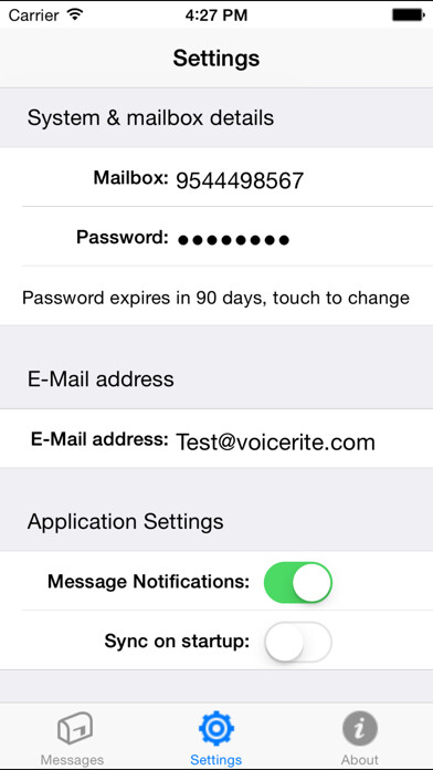 Emulate iPhone app ThinkRite Voice Client using MyAndroid Emulate iPhone app ThinkRite Voice Client using MyAndroid