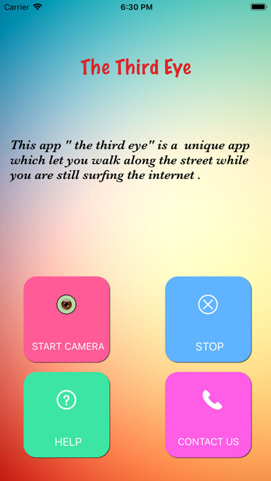 Emulate iPhone app Third Eye Camera using MyAndroid