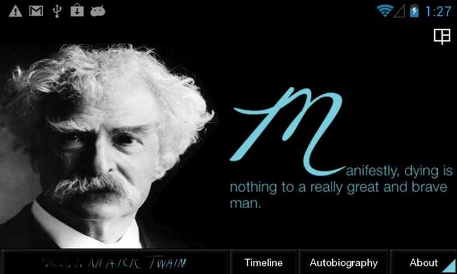 Emulate Android APK This is Mark Twain