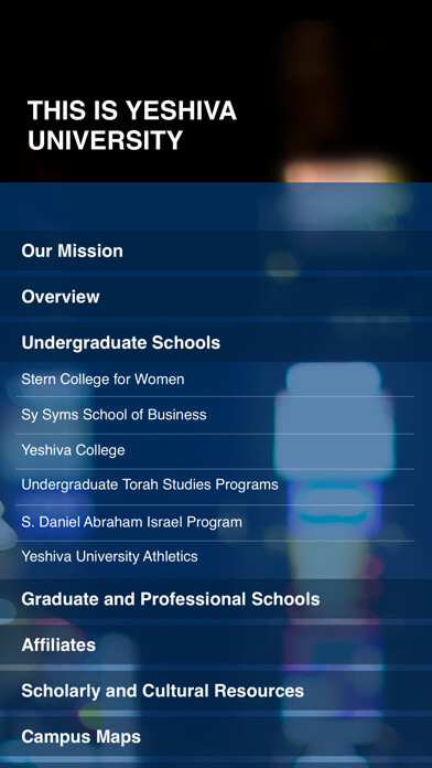 Emulate iPhone app This Is Yeshiva University using MyAndroid Emulate iPhone app This Is Yeshiva University using MyAndroid