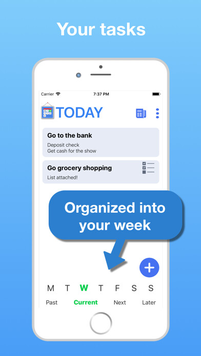 Emulate iPhone app This Week: Weekly Task Planner using MyAndroid Emulate iPhone app This Week: Weekly Task Planner using MyAndroid