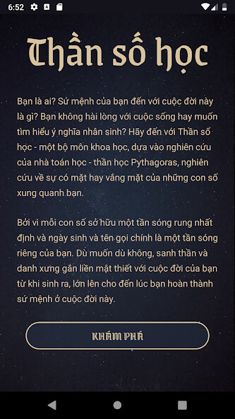 Run android online APK Thần số học Pitago from MyAndroid or emulate Thần số học Pitago using MyAndroid