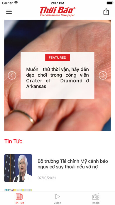 Emulate iPhone app Thoi Bao News using MyAndroid Emulate iPhone app Thoi Bao News using MyAndroid