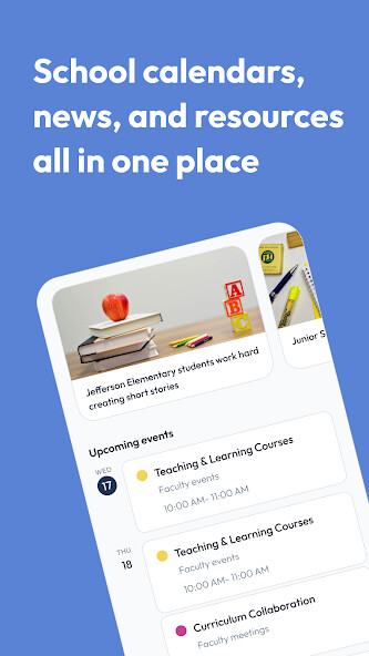 Emulate iPhone app Thomas County Schools using MyAndroid