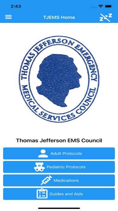 Emulate iPhone app Thomas Jefferson EMS Council using MyAndroid