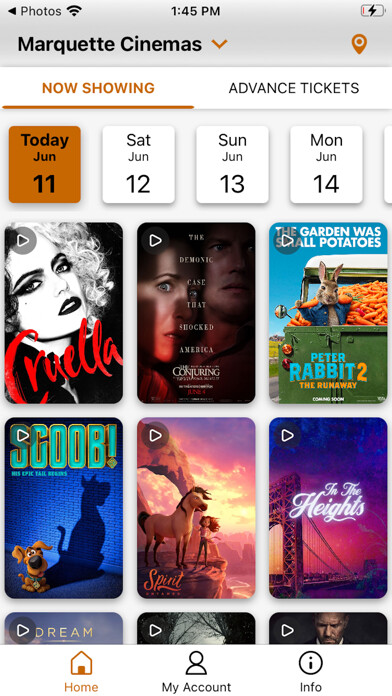 Emulate iPhone app Thomas Theatre Group using MyAndroid Emulate iPhone app Thomas Theatre Group using MyAndroid
