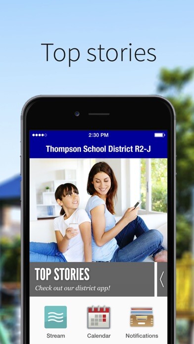 Emulate iPhone app Thompson School District R2-J using MyAndroid