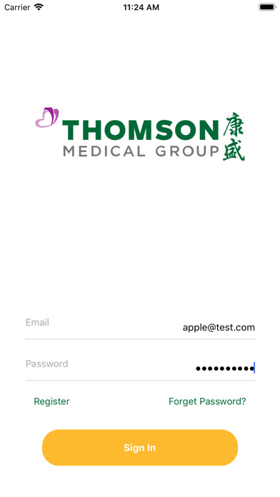 Emulate iPhone app Thomson Locum using MyAndroid