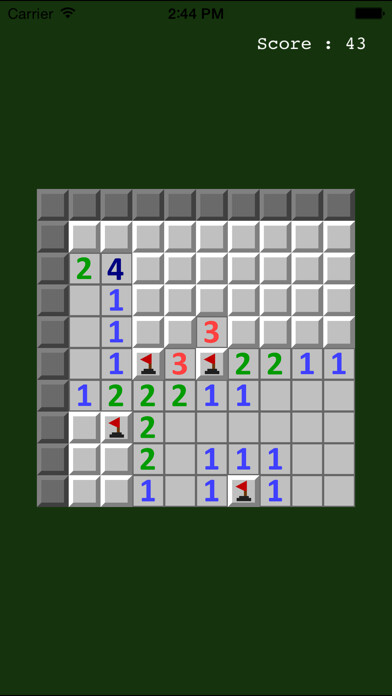 Emulate iPhone app Thoroughly MineSweeper using MyAndroid