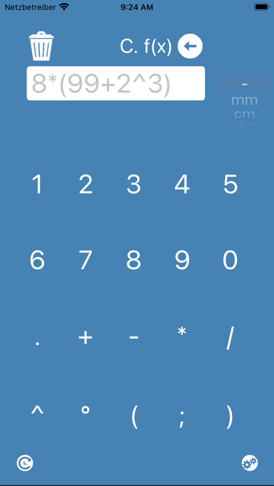 Emulate iPhone app thoschCalc - Calculator using MyAndroid Emulate iPhone app thoschCalc - Calculator using MyAndroid