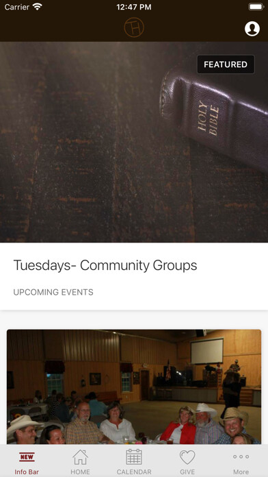 Emulate iPhone app Thousand Hills Cowboy Church using MyAndroid Emulate iPhone app Thousand Hills Cowboy Church using MyAndroid