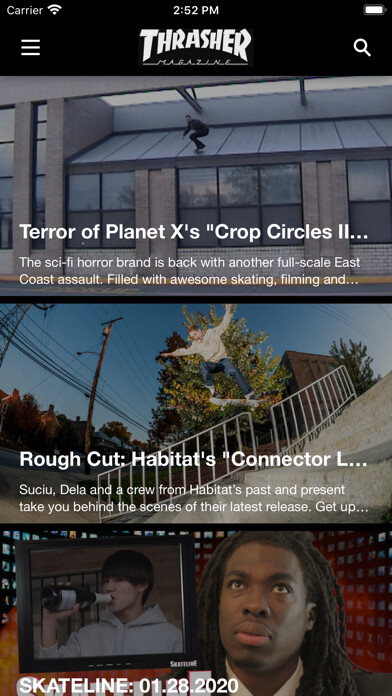 Emulate iPhone app Thrasher Magazine using MyAndroid Emulate iPhone app Thrasher Magazine using MyAndroid