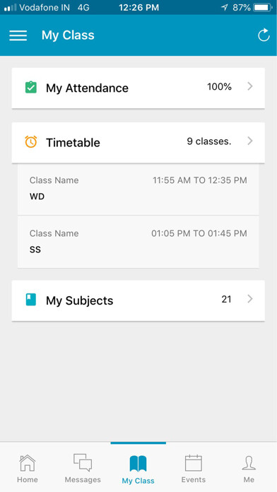 Emulate iPhone app Thrayambika Vidya Mandir using MyAndroid Emulate iPhone app Thrayambika Vidya Mandir using MyAndroid