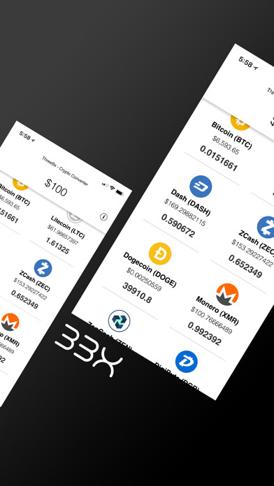 Emulate iPhone app ThreeBx - Crypto Converter using MyAndroid Emulate iPhone app ThreeBx - Crypto Converter using MyAndroid
