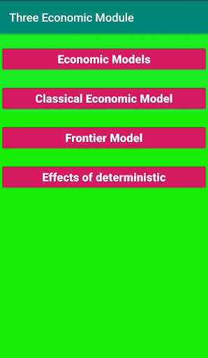 Run android online APK Three Economic Module from MyAndroid or emulate Three Economic Module using MyAndroid