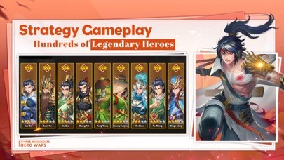 Emulate iPhone app Three Kingdoms: Hero Wars using MyAndroid